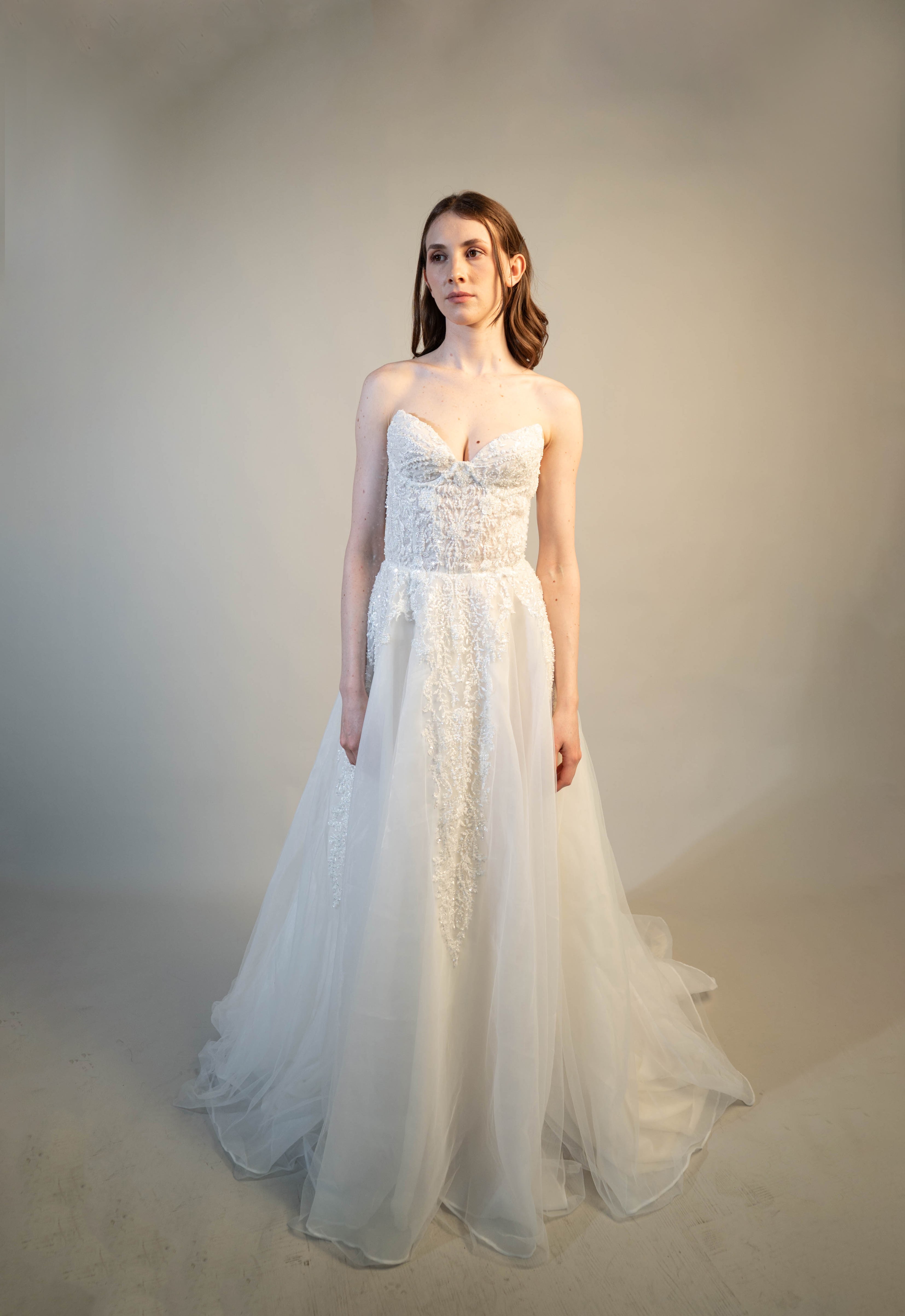 Caitlin Beaded Gown