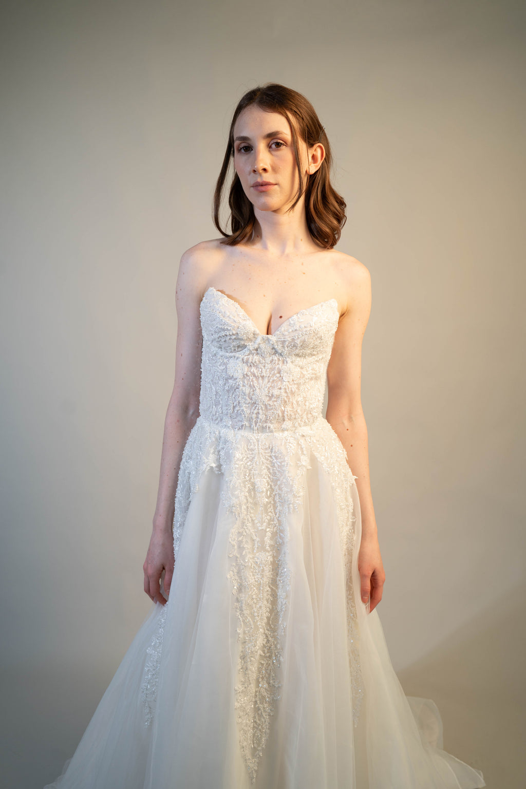 Caitlin Beaded Gown