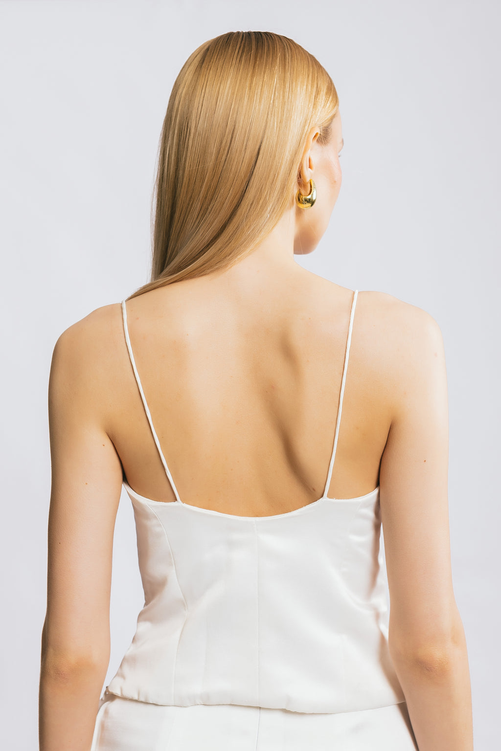 Dream Girl White Romantic Lace Cami Top